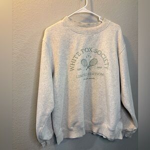 White fox Limited Edition Crew